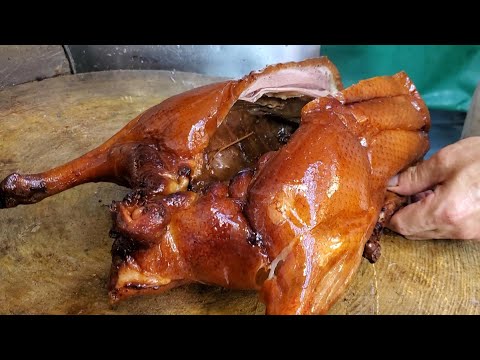 Most Yummy#RoastedGoose，Yum#PigBelly #Roastduck SoySauce Chicken #Hongkongstreetfood #ASMR #travel香港