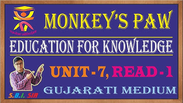 Unit - 7 II Read - 1 II Monkey
