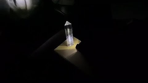 Isaac Newton Light Spectrum Experiment