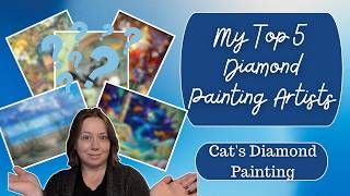 I've Been Tagged! | Five Favourite Diamond Painting Artists Challenge