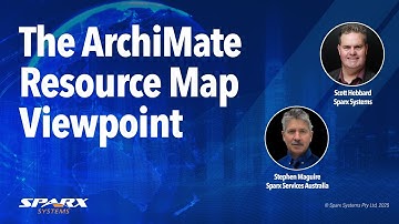 Modeling Resource Structures with the ArchiMate Resource Map Viewpoint in Enterprise Architect