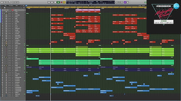 Synthwave Logic Pro X Template Midnight Drive