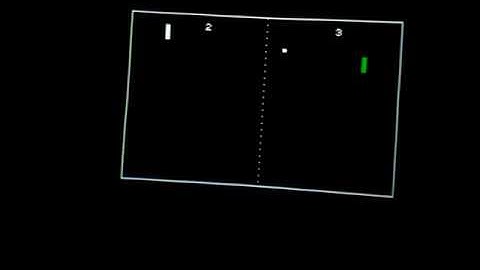 Pong  -  MSX BASIC  -  [SOURCECODE IN DESCRIPTION]
