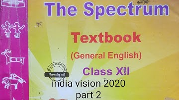 India:vision 2020|class 12th English textbook|India vision 2020|mp board class 12th Englishlpart 2