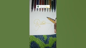 stylish name | Anshika | sk cursive art | how to make a stylish name | stylish signature