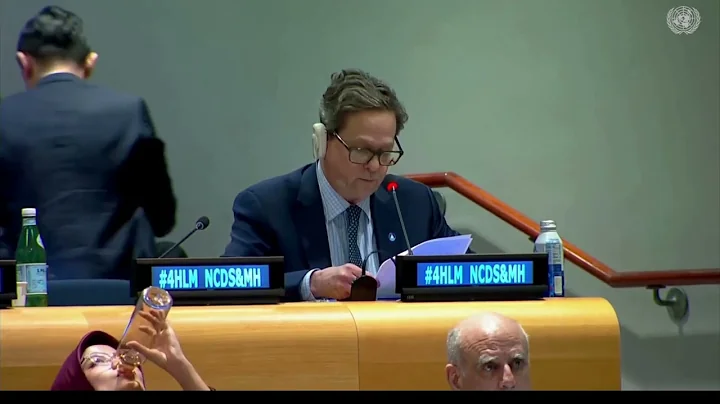 Joint IADR FDI intervention at the May 2, 2025 UN Multi-stakeholder hearing on NCDs and MH