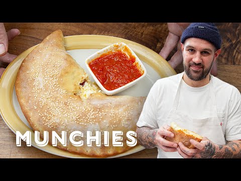 Making Calzones with Frank Pinello from the Pizza Show