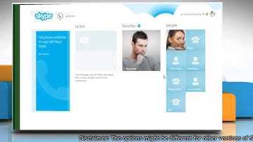 How to connect Skype® to Skype® call