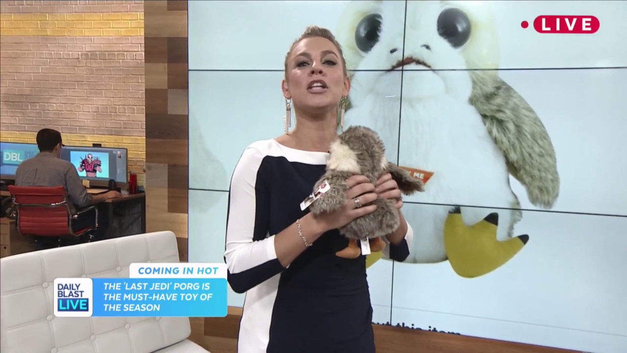 STAR WARS: THE LAST JEDI PORG PLUSH | Coming in Hot