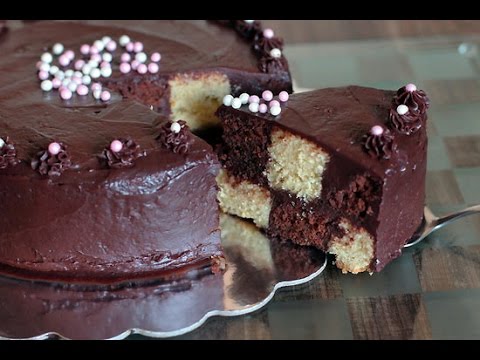 checkerboard-cake-recipe-/-كيك-الشطرنج---cookingwithalia---episode-391