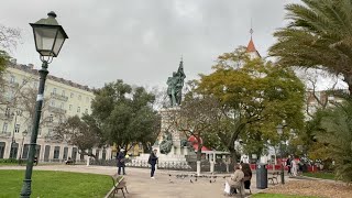Portugal 126 Lisbon - City Centre Walking|Praça Dom Luis I|Tv.do Carvalho|Rua de S.Paulo|Rua das Fl…