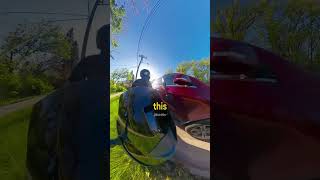 Cutting Biker Off Gone Wrong 🤯 (Credit: @ares.zx6r on IG)