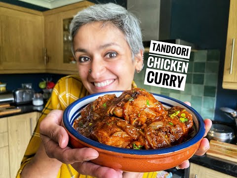 Delicious Tandoori Chicken Curry  Tandoori Chicken  Chicken Curry  Cook with me  withme