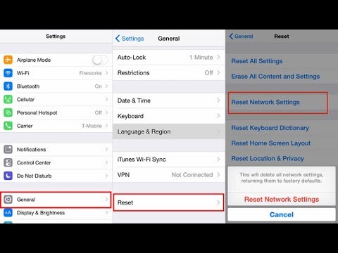 What Happens If You Reset Network Settings on iPhone