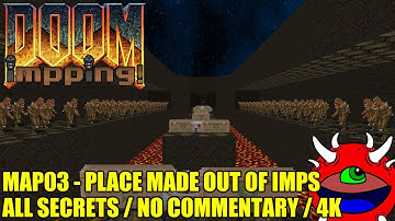 Doom 2 Impping: Imp Rocketing Project - MAP03 Place Made Out of IMPs