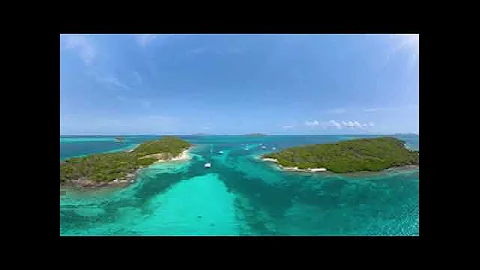 Catamaran Sailing Trip to Tobago Cays(teaser) - Virtual Travel - 8K 360 3D