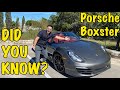 15 Things I Didn't Know About Porsche Boxster 981