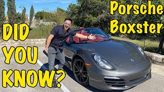 15 Things I Didn't Know About Porsche Boxster 981