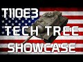 T110E3 Tech Tree Showcase! | World of Tanks