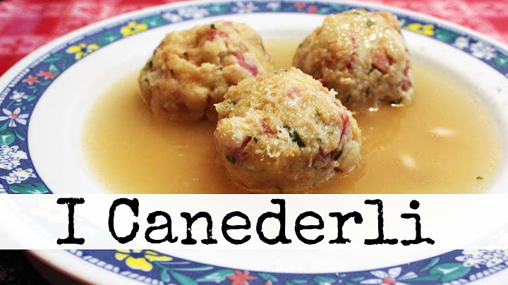 Canederli allo Speck: la ricetta originale dell'Alto Adige