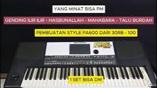 GENDING ILIR ILIR - HASBUNALLAH - MAHABARA - TALU BURDAH STYLE PA 600 GENDING