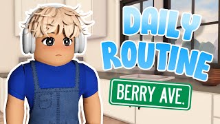 MY DAILY ROUTINE IN BERRY AVENUE | Roblox Roleplay screenshot 5