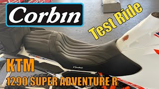 Testing a Corbin Seat on my KTM 1290 Super Adventure