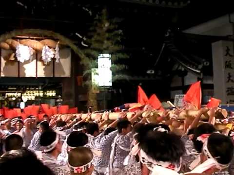 天神祭　催太鼓　太鼓中　「からうす」　2009年