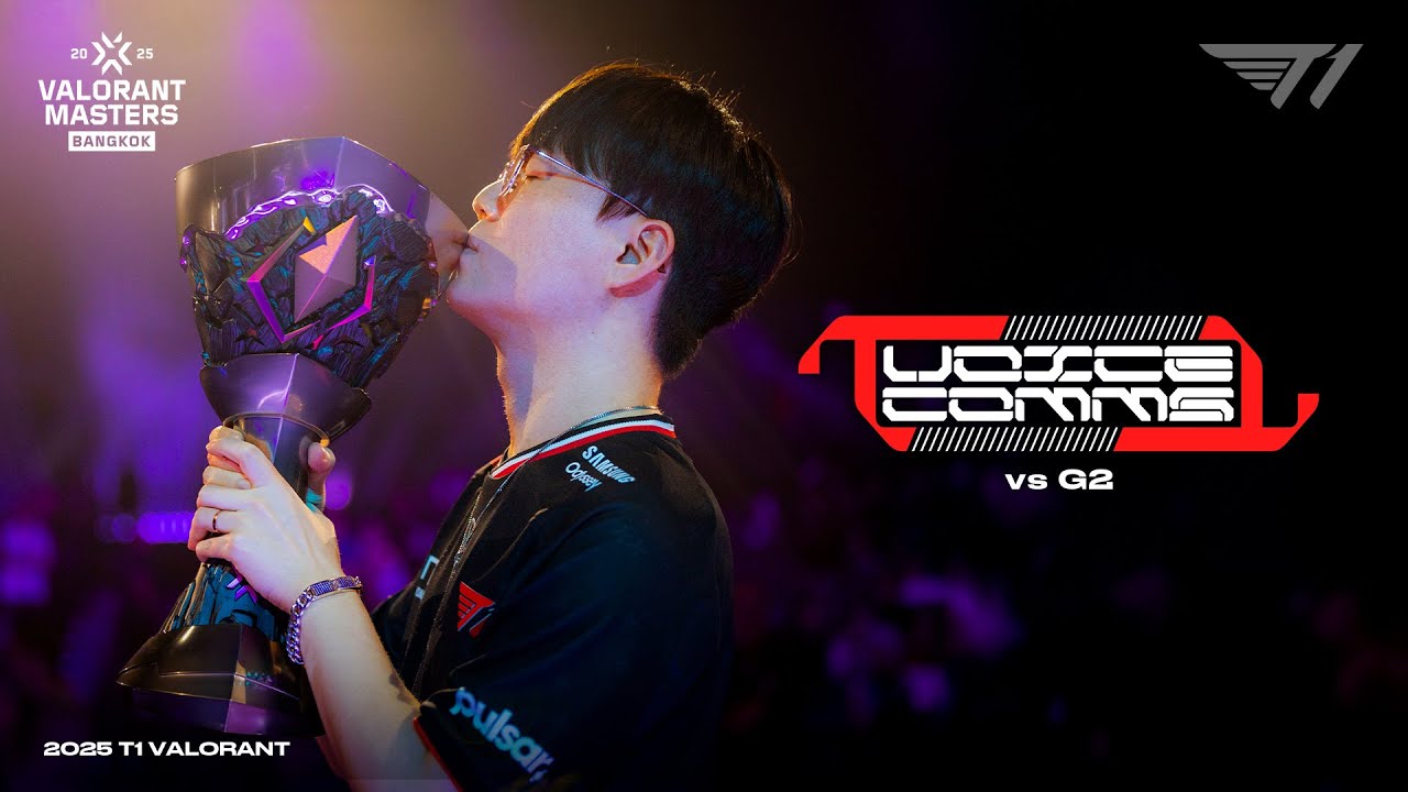끝까지 간다 |  2025 마스터스 방콕  | T1 VALORANT Voice Comms