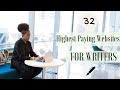 32 Highest Paying Websites For Writers |  2019