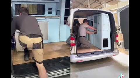 How to fit VW T5 Camper van furniture