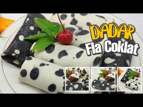 Instruksi Masak Resep DADAR GULUNG POLKADOT FLA LUMER ANTI SOBEK Yang Maknyus