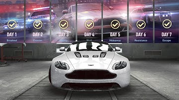 Aston Martin Vantage S V12 DAY 7 NFS No Limits BLACKRIDGE BREAKOUT Gameplay Walkthrough