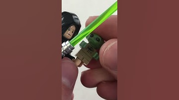 How To Build A LEGO Luke Skywalker from The Mandalorian Season 2! #shorts