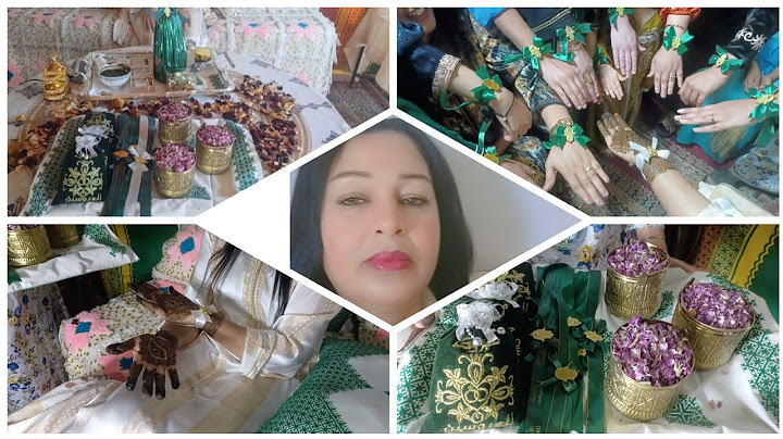 ليلة الحناء المغربية التقليدية | أجواء فرح واحتفال قبل الزفاف 💃✨