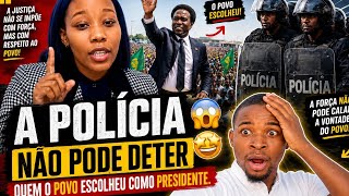 📢Mariza fica furiosa com a polícia por ferirem membros do anamola em Nampula.😱