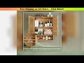 Wall Mounted Bathroom Cabinet Storage Shelf Bamboo Medicine Cabinet Wholesale Best Quality New