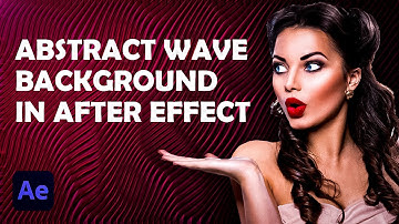 How to Create an Abstract Wave Background in After Effects
