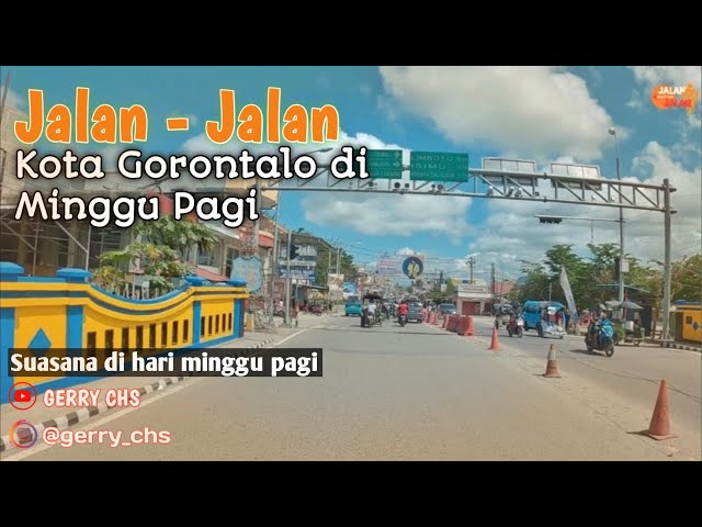 Suasana Kota Gorontalo di Minggu Pagi - JalanJalan class=