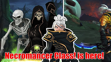 AQ3D|How to get Necromancer Class! + Free Dage weapon!(New class)