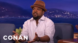 Ice Cube Taught His Kids When To Swear | CONAN on TBS