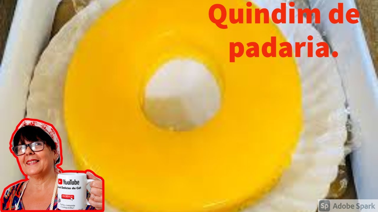 Quindim de padaria. [ FORMA FÁCIL DE FAZER ].