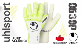 Обзор - UHLSPORT PURE ALLIANCE ABSOLUTGRIP HN- вратарские перчатки