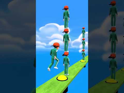 تحدي برج الجري مع المعلم المخيف ثلاثي الأبعاد نيك وتاني Shorts Funny Tending 