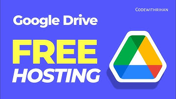 How to Host a website for free on google drive - CodeWithRihan