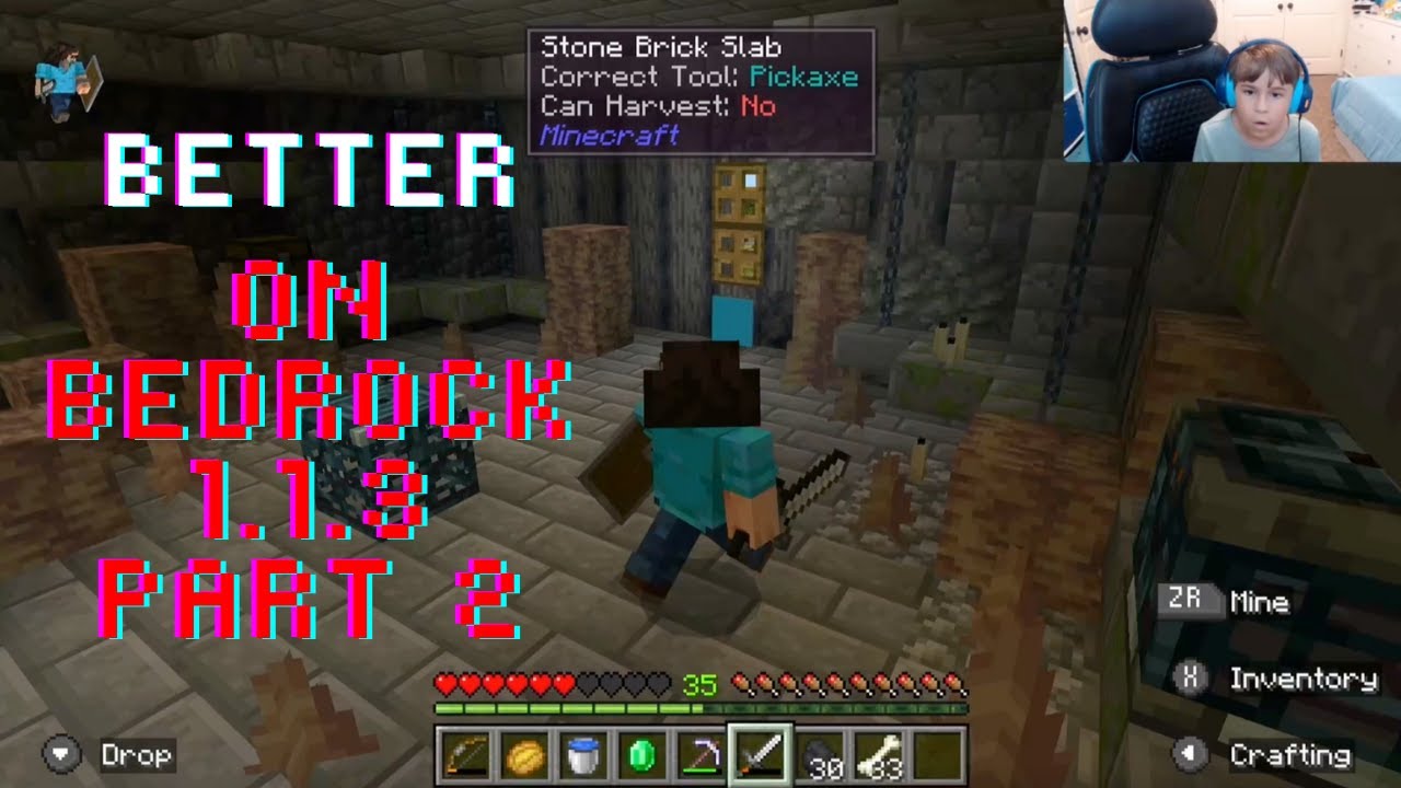 Minecraft Better on Bedrock 1. 1. 3 part 2 - YouTube