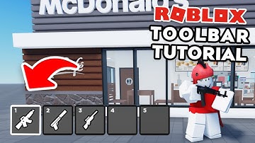 How To Make A CUSTOM TOOLBAR In Roblox (Roblox Studio Tutorial)