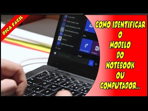 Vídeo: Como Descobrir O Modelo Do Seu Laptop