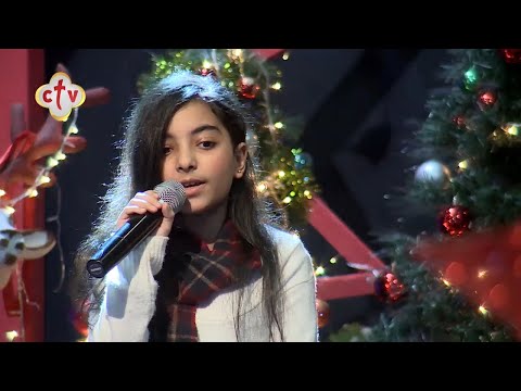يلا بينا نسمع چوڨانا بصوتها الملائكي وهي بترنم كان أحلى عيد ميلاد 