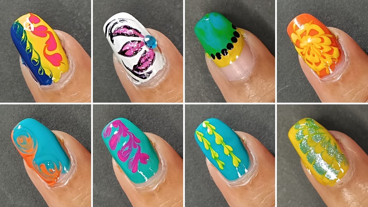 💅 Different types of nail art tools with names and uses / Nail